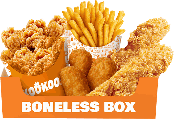 Boneless Box — tenders, pops, nuggets and a side
