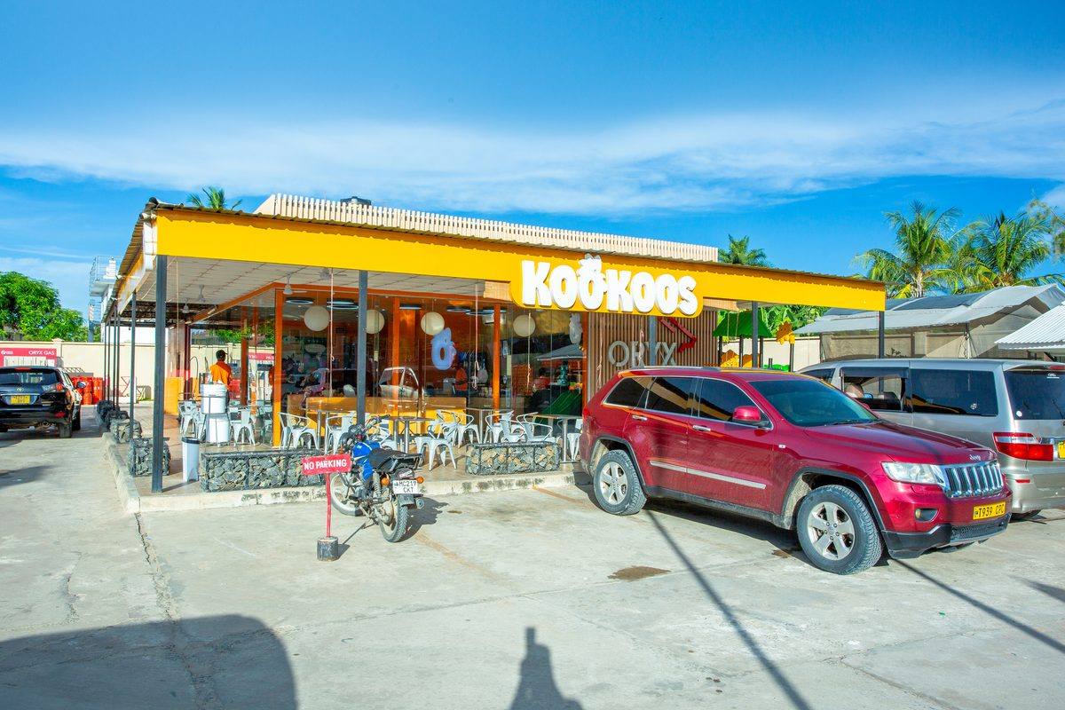 Kookoos Bahari Beach outlet at Oryx Petrol Station